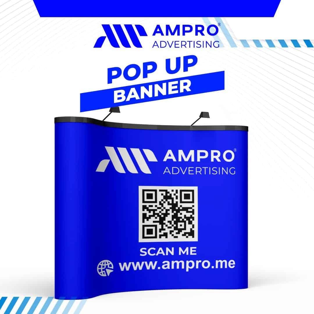 تصميم وتنفيذ Pop Up Stand للمعارض